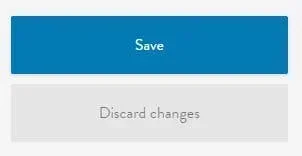 save your new menu