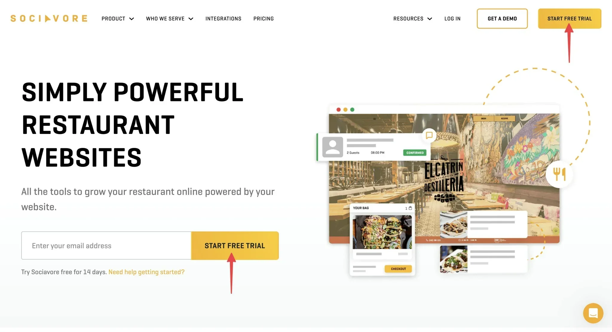 sign up at sociavore.co