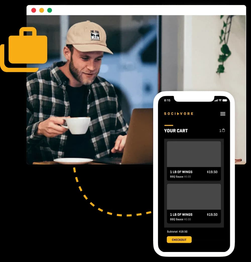 Your own commission-free ordering channels