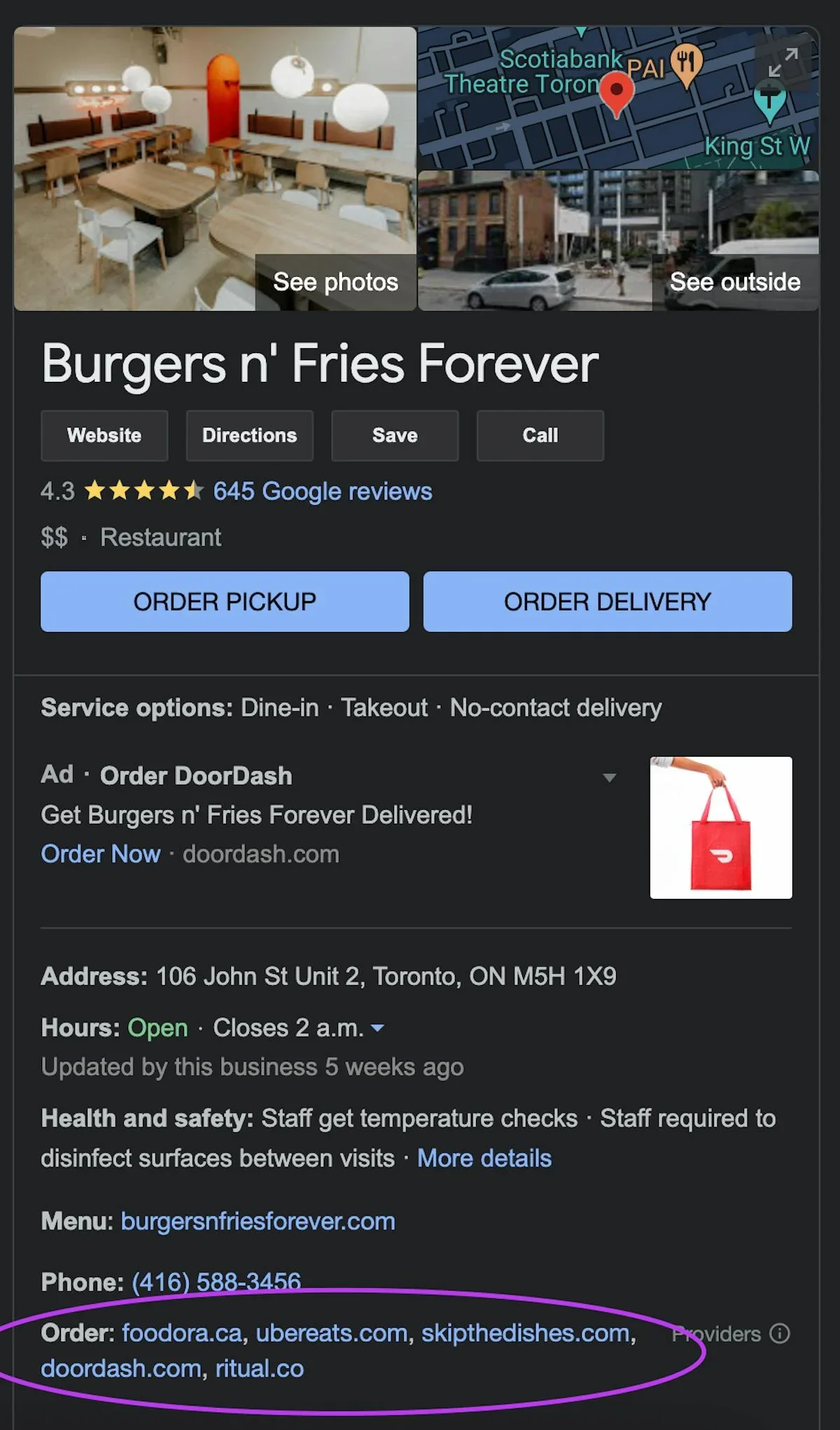Fail.  Where's your own online ordering bro?