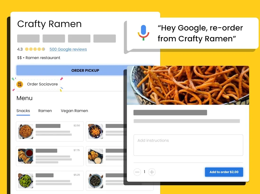 Get Orders Directly from Google