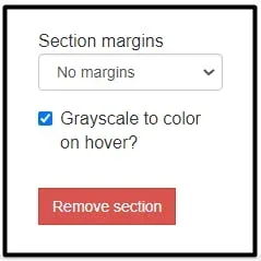 colour or greyscale option