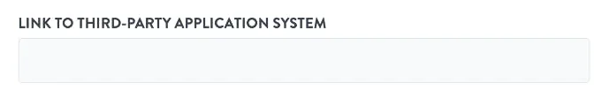 link to a third party-application system