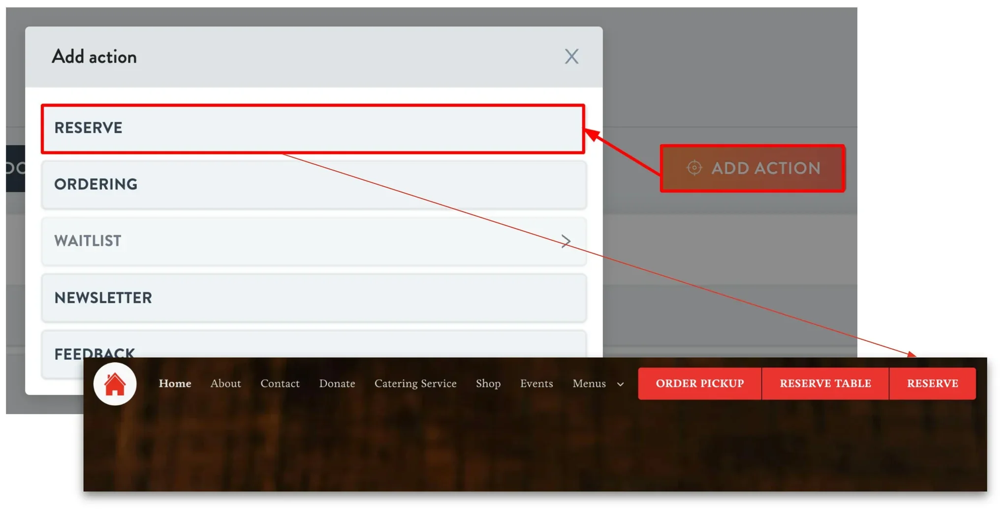 call to action buttons