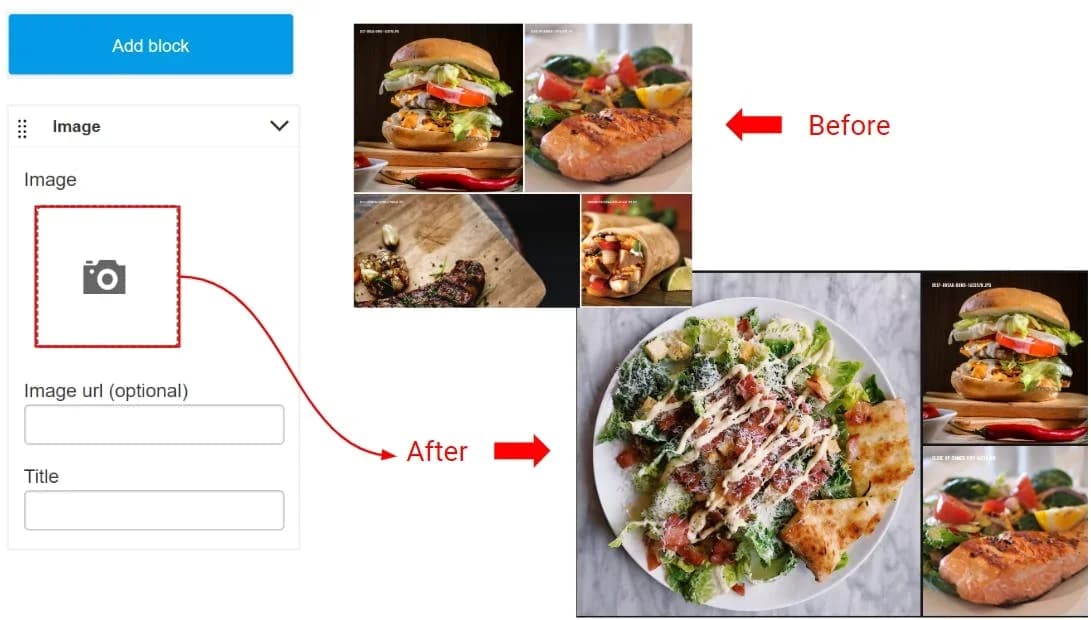 add an image example