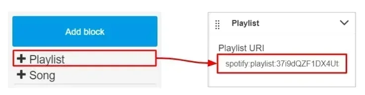 add button for playlist