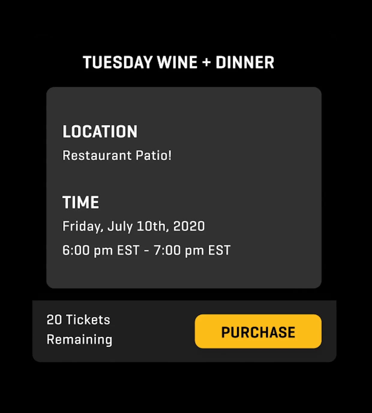 Contactless Dining