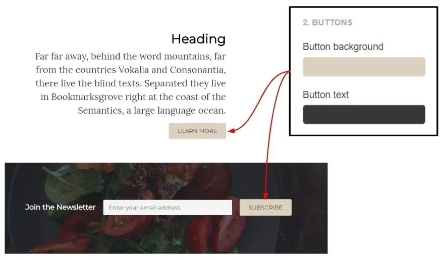 button colors