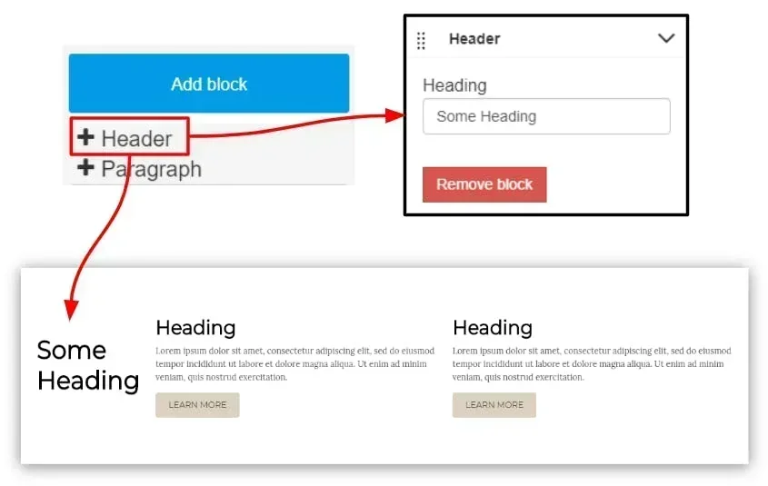 bonus header option