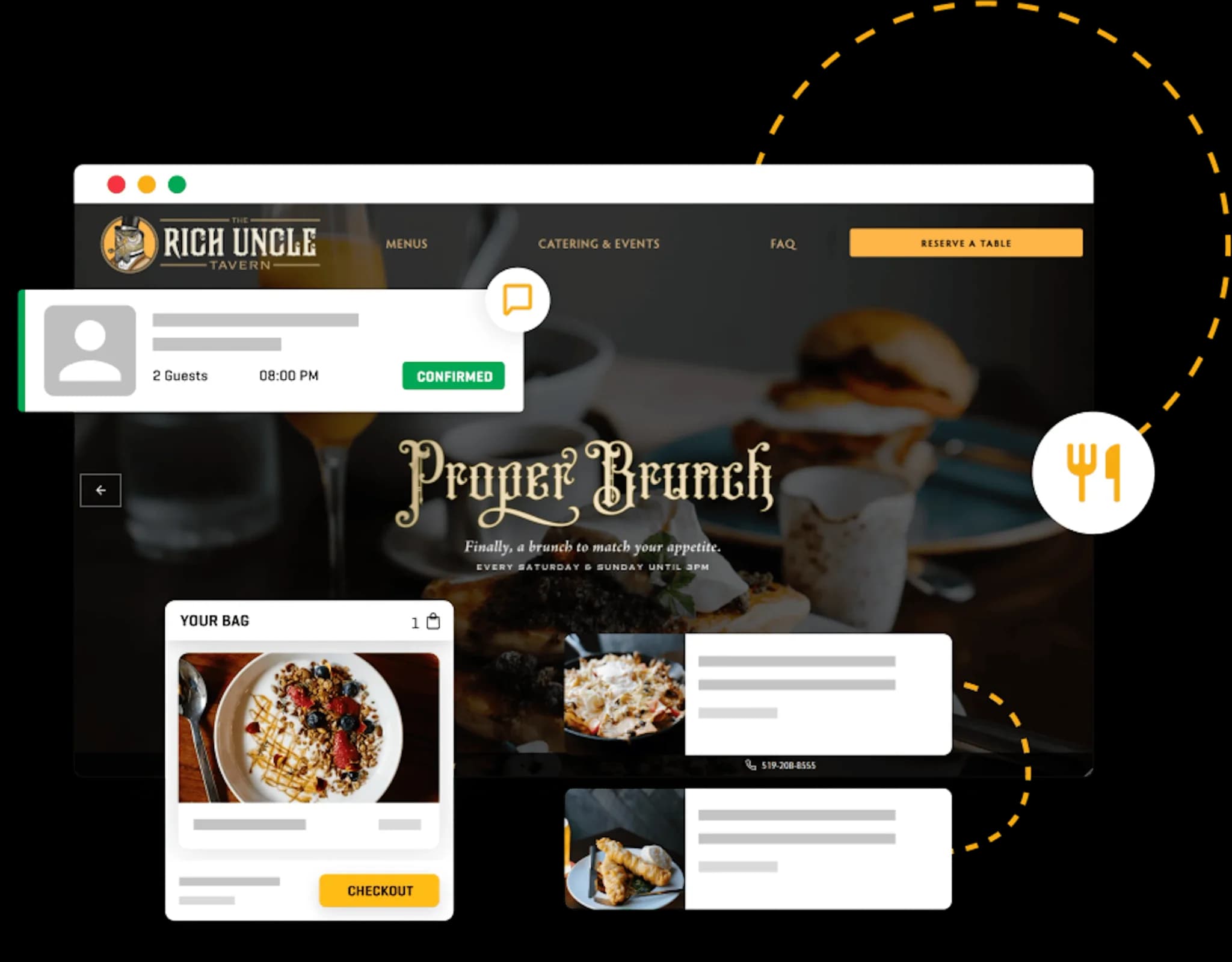 BUILD A WEBSITE FOR YOUR RESTAURANT