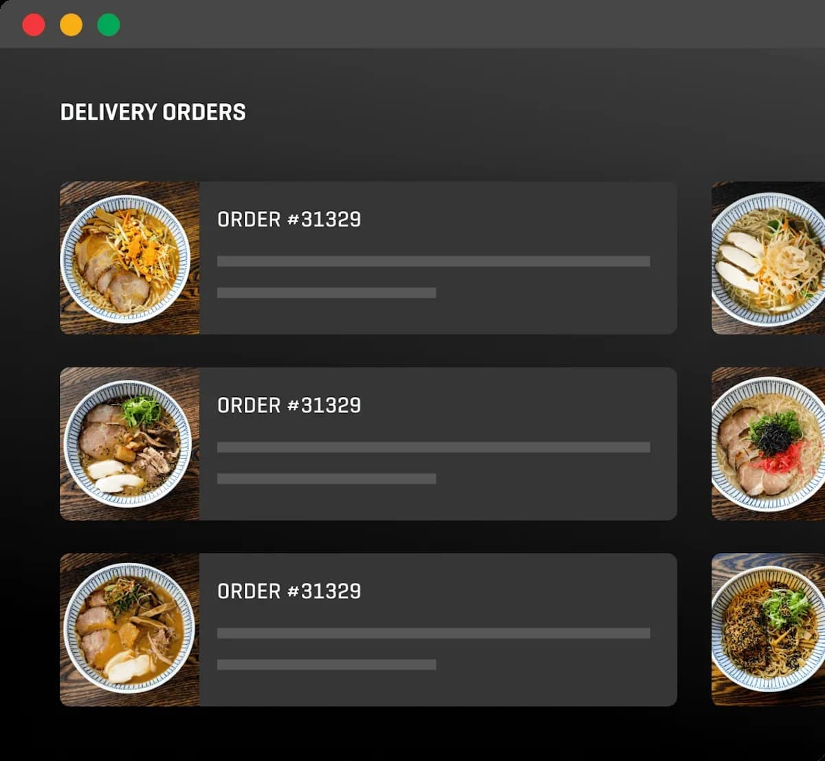 Lower delivery costs