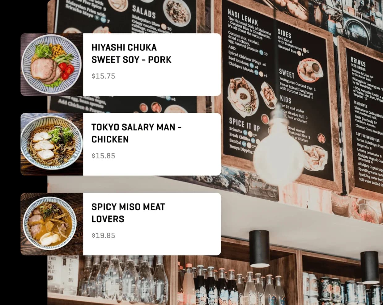 PERFECT, EASY-TO-UPDATE DIGITAL MENUS