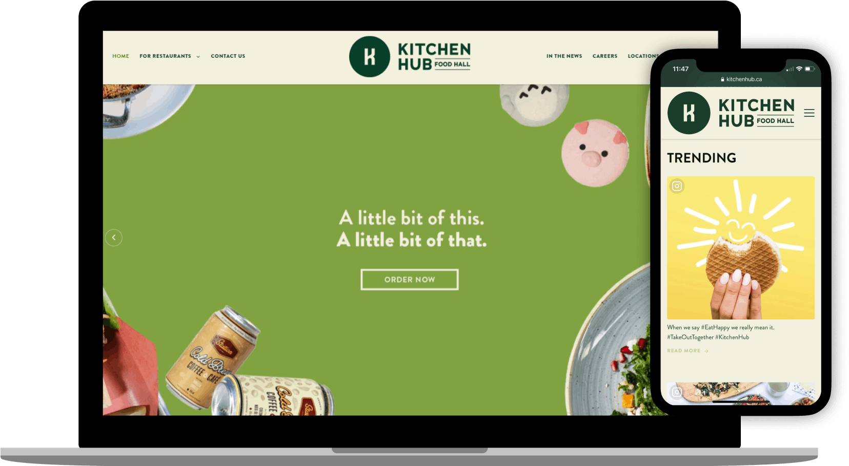 Kitchen Hub Website