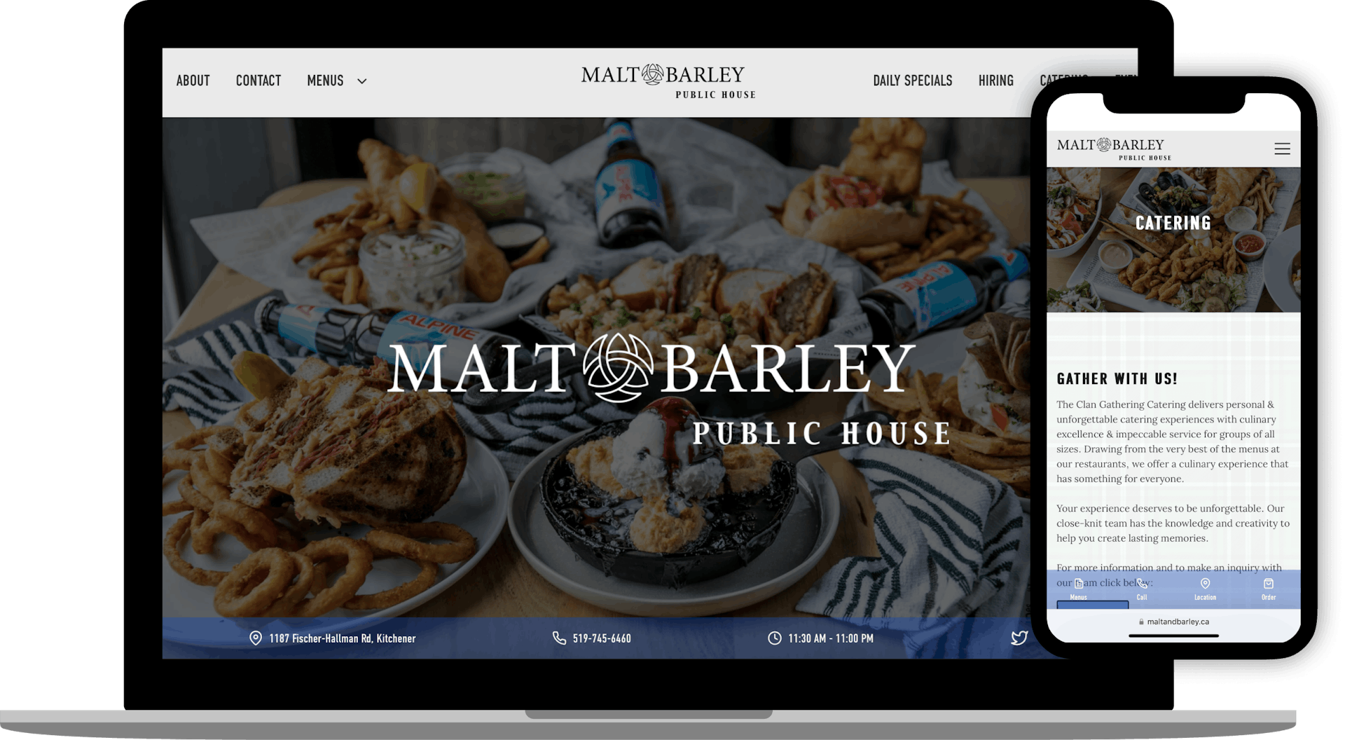 Malt & Barley Website
